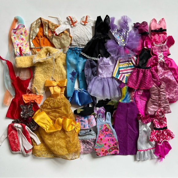Barbie Other - TLC Barbie doll clothes lot